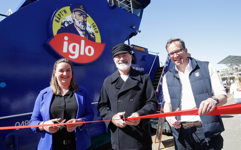 Frischer Wind im Hamburger Hafen: Schiff ahoi! Käpt'n iglo ab sofort mit eigener Hafenfähre - Foto: presseportal.de