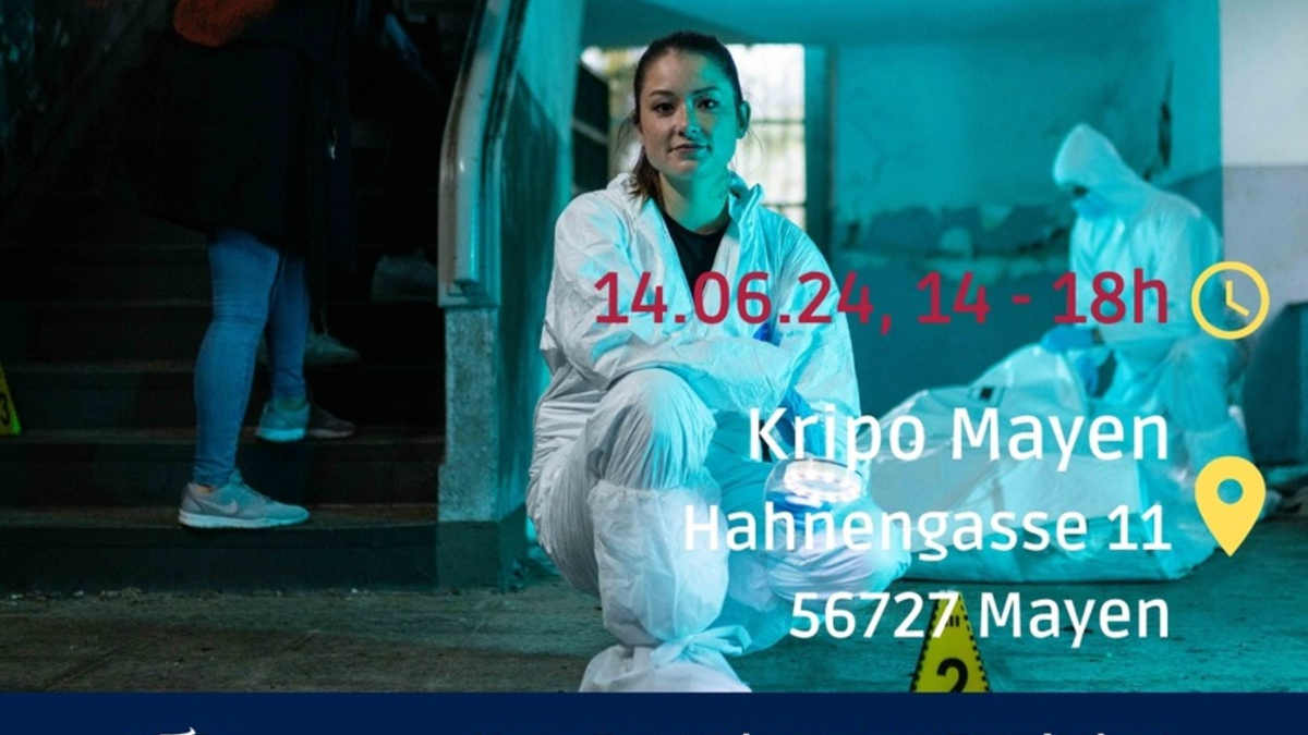 POL-PDMY: Mayen - Mission Kriminalpolizei- Vom Bewerber zum Ermittler - Foto: presseportal.de