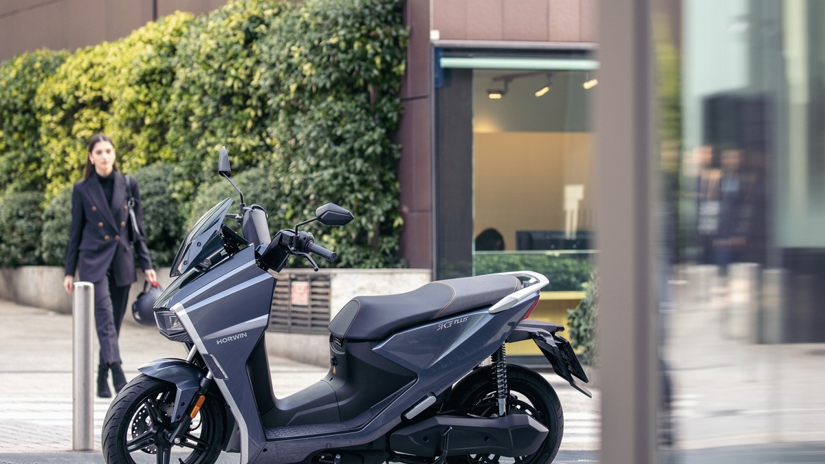 Der neue E-Roller HORWIN SK3 PLUS – einen Schritt weiterentwickelt - Foto: presseportal.de