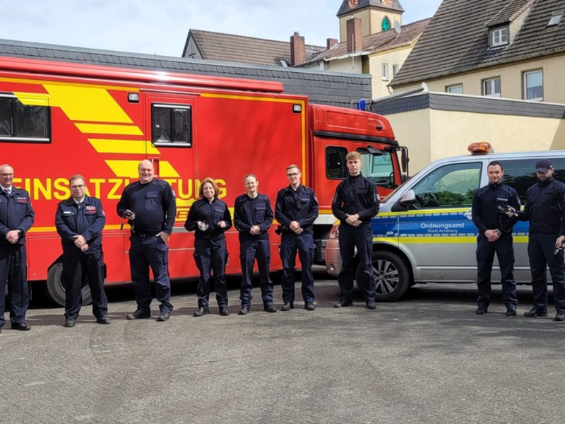 FW-AR: Kommunaler Ordnungsdienst erfolgreich im Digitalfunk geschult - Foto: presseportal.de