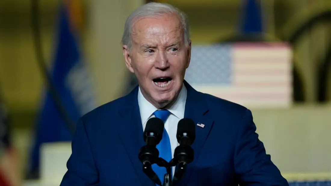 In Rafahs Bevölkerungszentren vorzudringen, sei «einfach falsch», so Joe Biden. - Bild: Morry Gash/AP/dpa