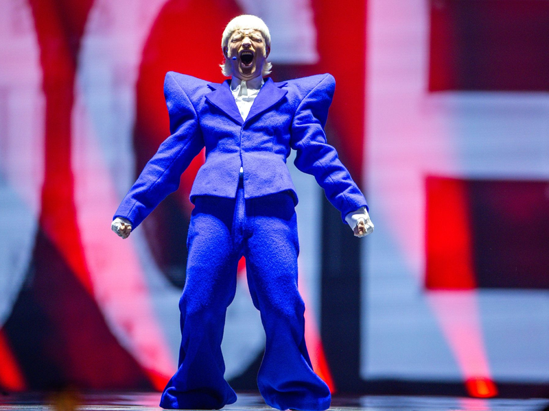 Seinen Song «Europapa» wird Joost Klein beim ESC 2024 nicht zeigen dürfen. - Foto: Jens Büttner/dpa