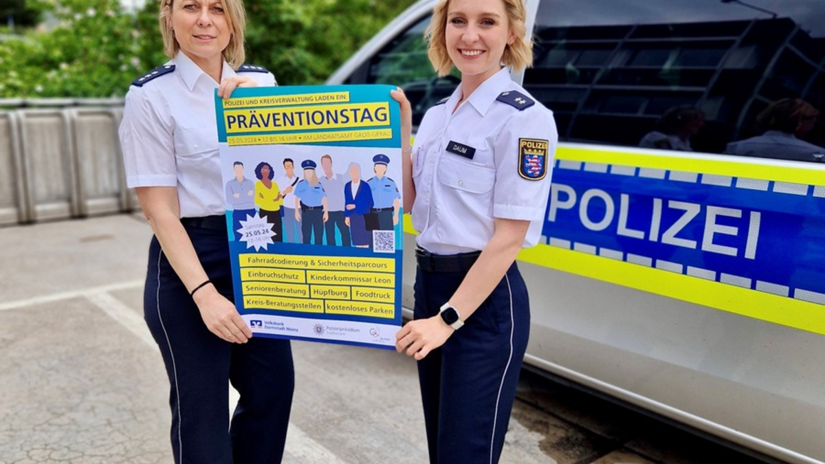 POL-DA: Groß-Gerau: Landkreis und Polizei laden zum Präventionstag ein - Foto: presseportal.de