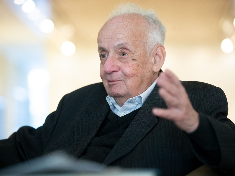 Der Schriftsteller, Diplomat und Journalist Ivan Ivanji starb im Alter von 95 Jahren. - Foto: Georg Hochmuth/APA/dpa