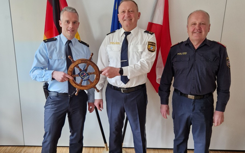 Bundespolizeidirektion München: Gemeinsames Zentrum Passau unter neuer Führung / Bundespolizist Hans Zettl folgt auf Klaus Liebl von der Landespolizei Bayern - Foto: presseportal.de
