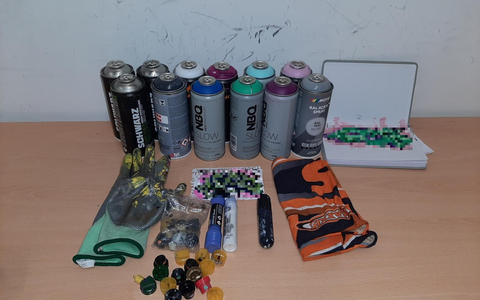 BPOL NRW: Am Kölner Bahnhof: Bundespolizei stellt Graffiti-Sprayer auf frischer Tat - Foto: presseportal.de