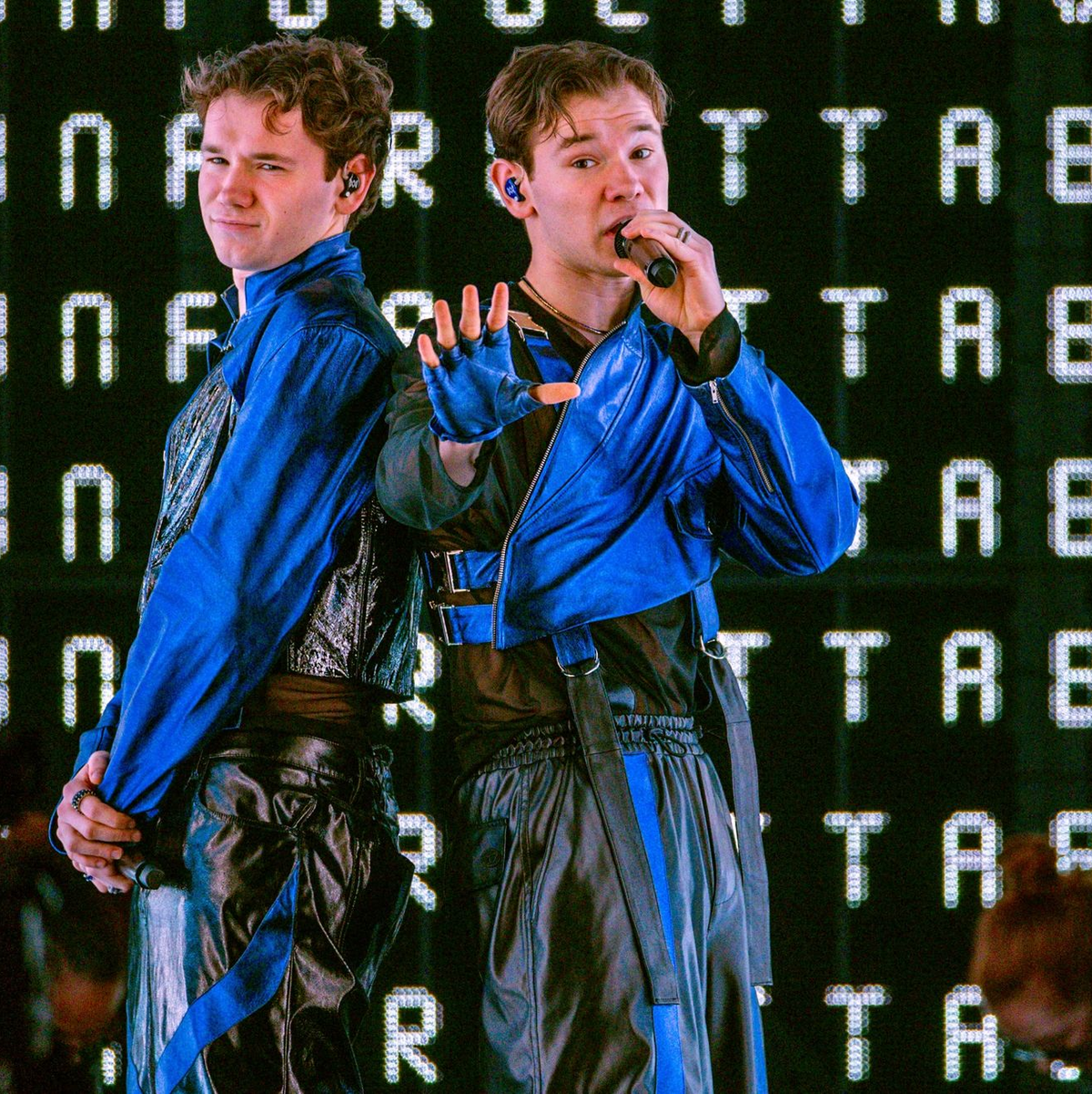 Marcus & Martinus aus Schweden stellen ihren Titel «Unforgettable» vor. - Foto: Jens Büttner/dpa