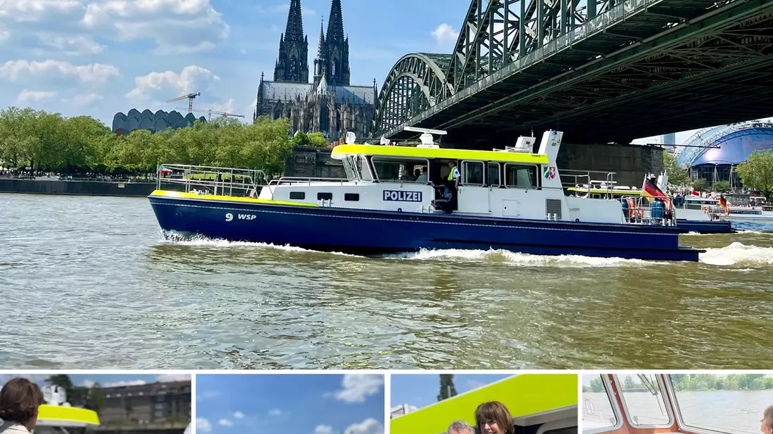POL-DU: Köln/Duisburg: Taufe des neuen Bootes der Wasserschutzpolizei WSP 9 - Bild: presseportal.de