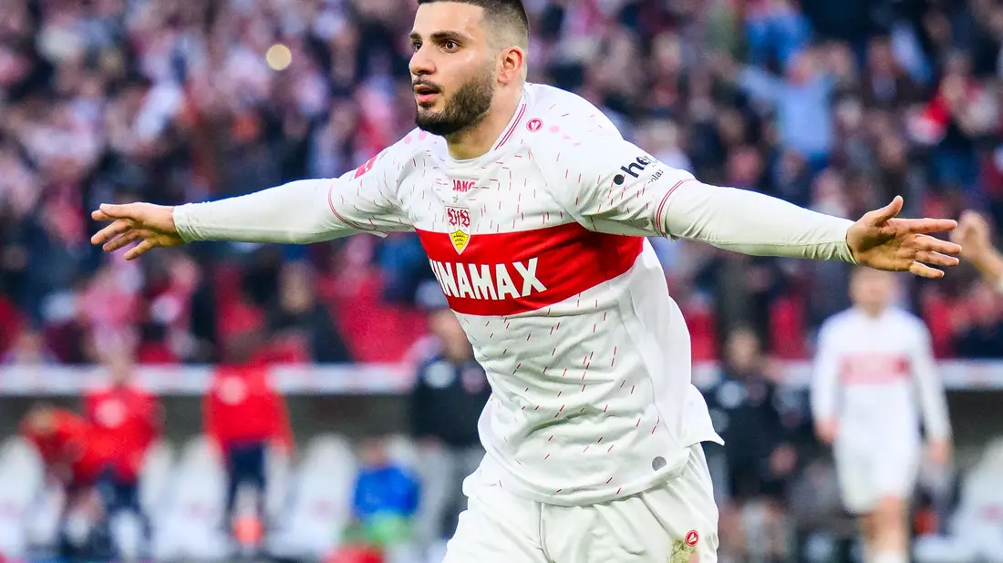 Deniz Undav trifft bei seinem Comeback für den VfB. - Bild: Tom Weller/dpa