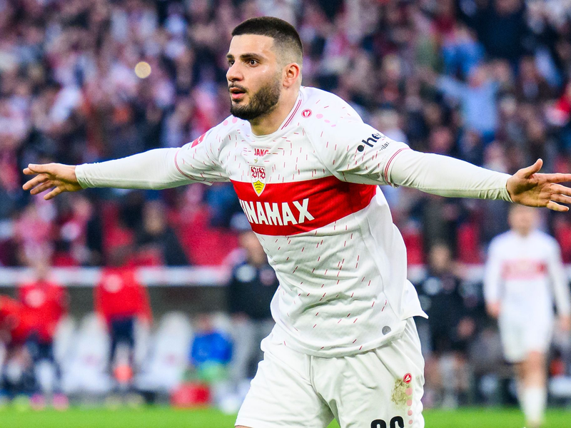 Eine Bundesliga-Bilanz, die sich sehen lässt: Deniz Undav hat schon 18 Tore und 10 Vorlagen auf dem Konto (Archivfoto). - Foto: Tom Weller/dpa