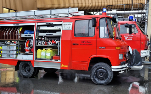 FW-AR: Ernstfall im Chemiebetrieb geübt - Foto: presseportal.de