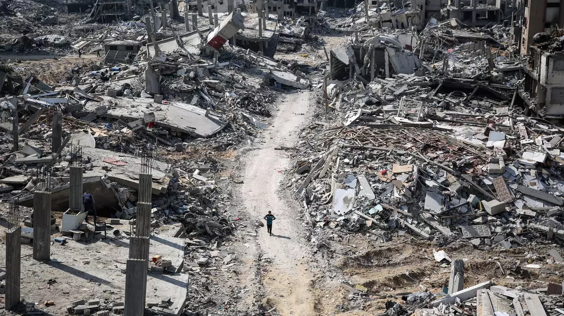 Die humanitäre Katastrophe für die palästinensische Zivilbevölkerung hat scharfe Kritik am Vorgehen Israels ausgelöst. - Bild: Omar Ishaq/dpa