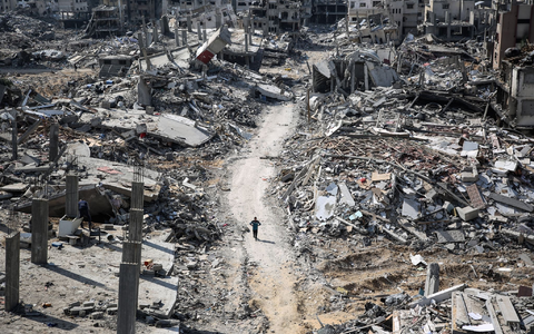 Die humanitäre Katastrophe für die palästinensische Zivilbevölkerung hat scharfe Kritik am Vorgehen Israels ausgelöst. - Foto: Omar Ishaq/dpa