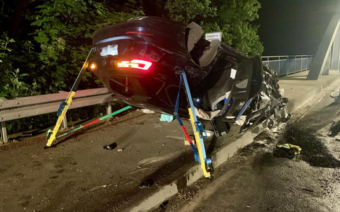 FW-Schermbeck: Verkehrsunfall auf der Gahlener Straße - Foto: presseportal.de