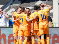 Hoffenheim gewann im Auswärtsspiel bei Absteiger Darmstadt deutlich. - Foto: Uwe Anspach/dpa