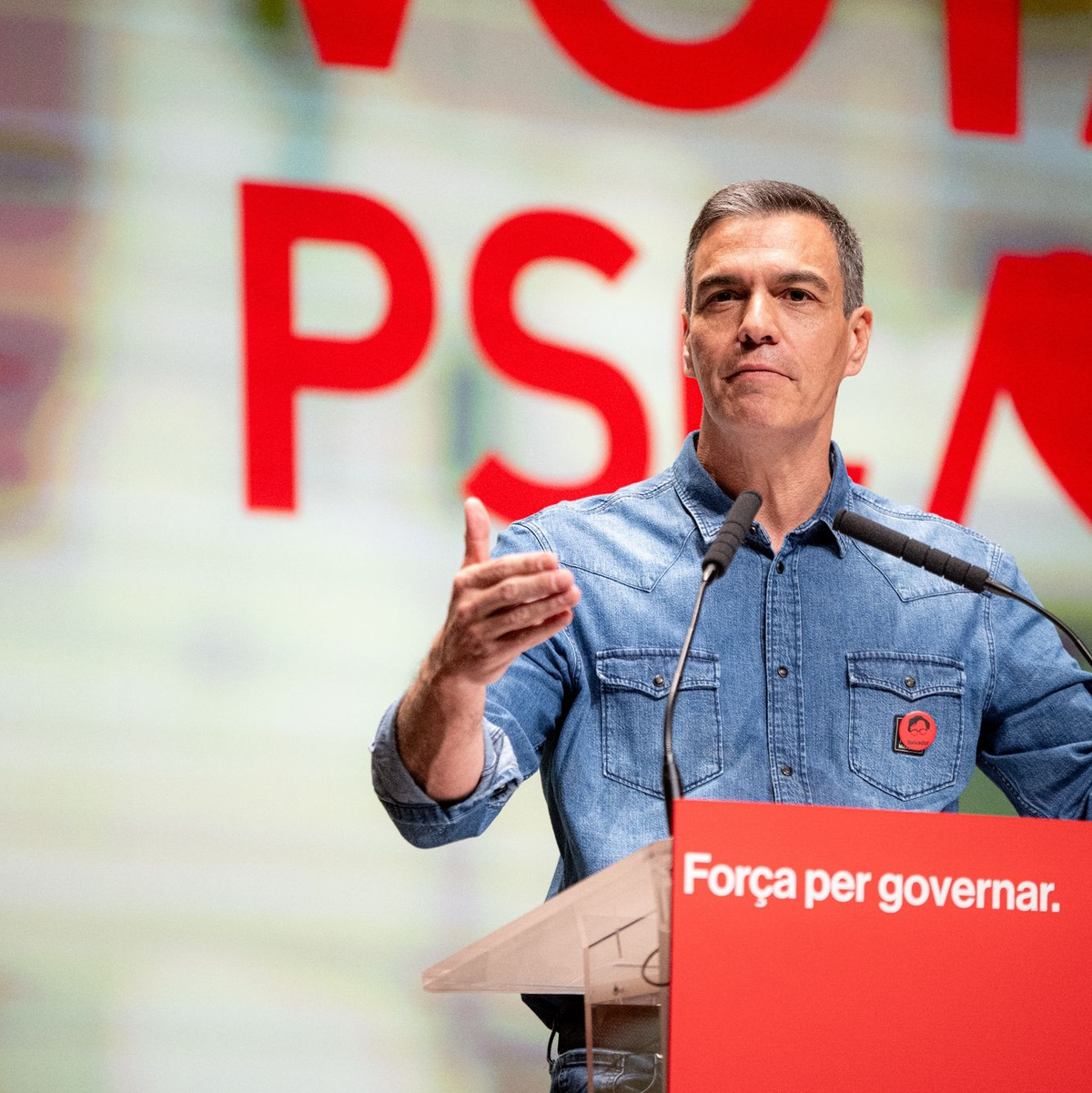 Der Wahlausgang wurde vor allem als großer Triumph der linken Zentralregierung von Ministerpräsident Pedro Sánchez bewertet. - Foto: Lorena Sopêna/EUROPA PRESS/dpa