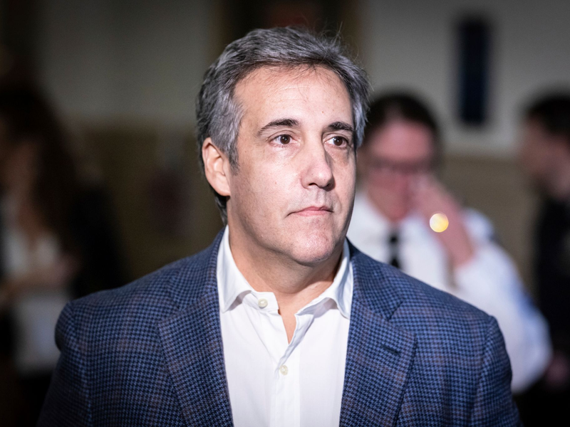 Michael Cohen wird als zentrale Figur gesehen, um eine direkte Verbindung zwischen Trump und Schweigegeldzahlungen an einen Pornostar herzustellen. - Foto: Stefan Jeremiah/AP/dpa