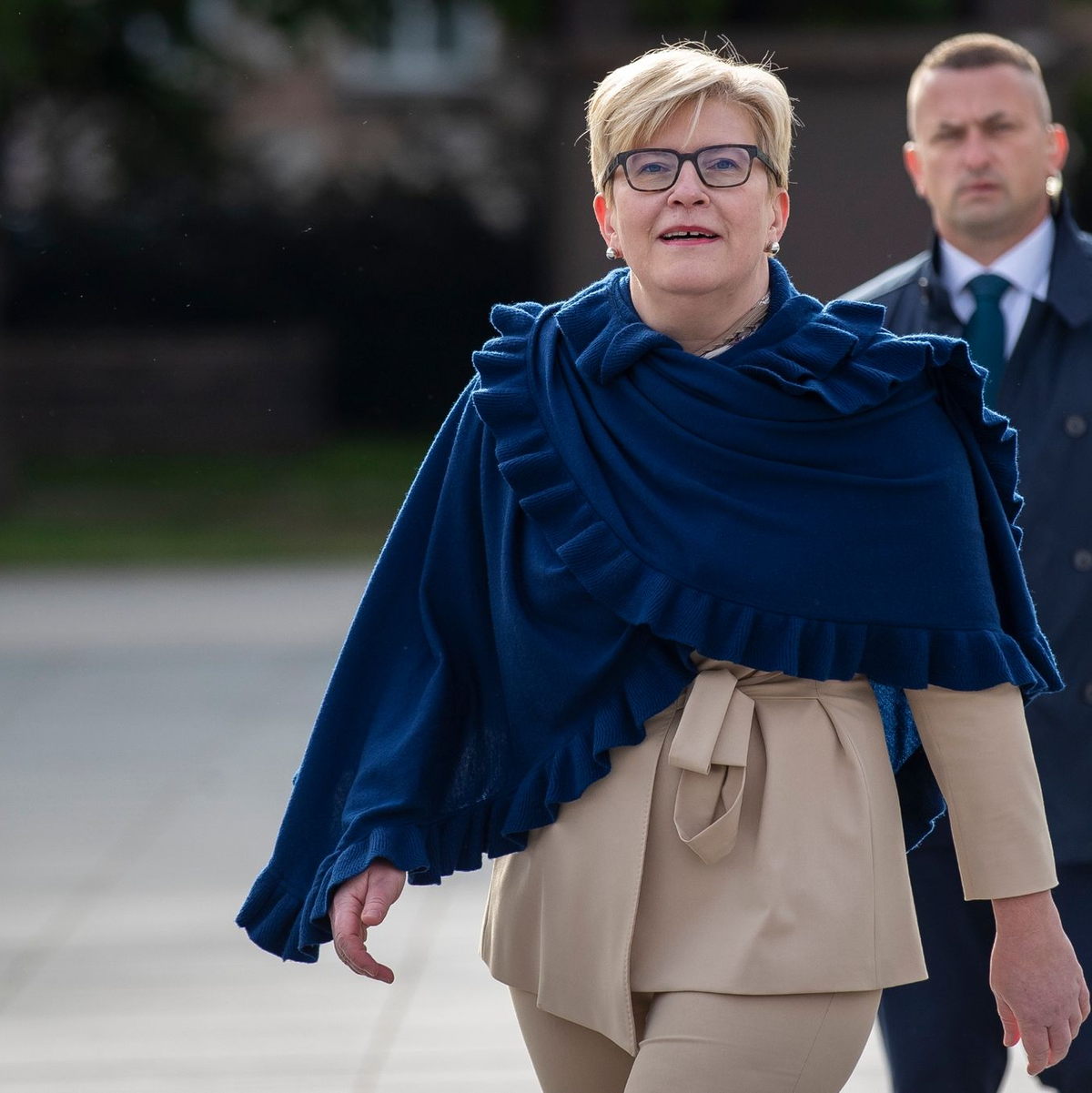 Ingrida Simonyte bekam gut 19 Prozent der Stimmen. - Foto: Mindaugas Kulbis/AP