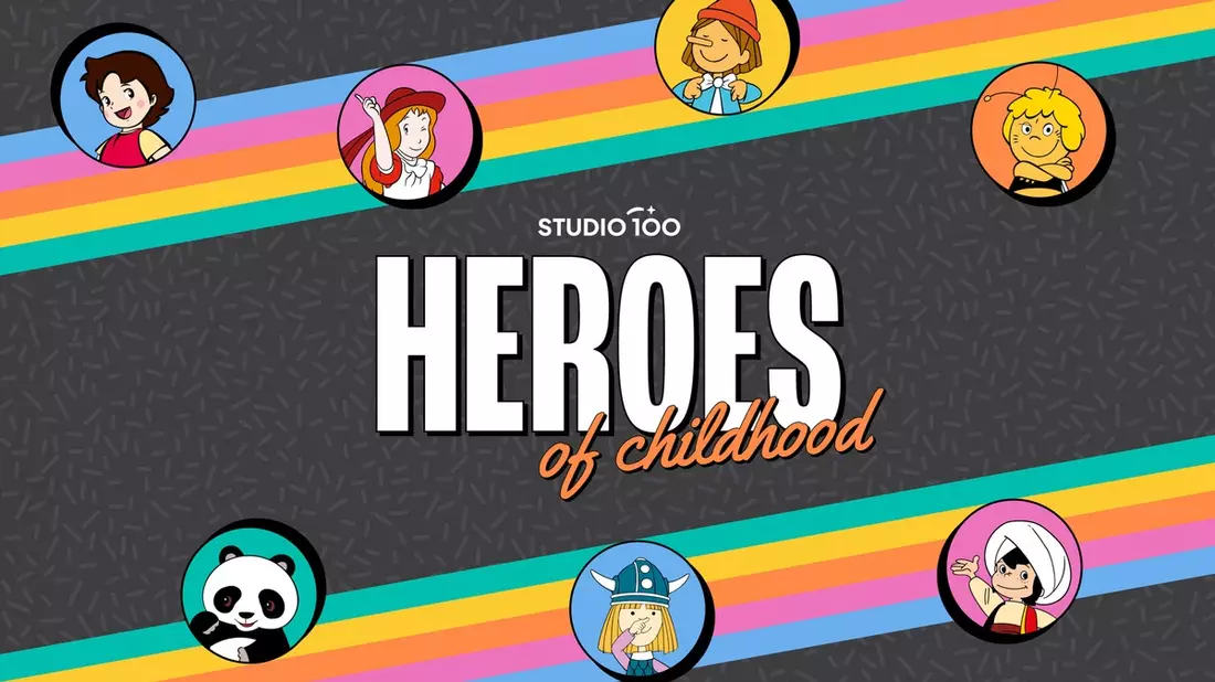 Nostalgie trifft auf Moderne: Studio 100 International lanciert Heroes of Childhood YouTube-Kanal - Bild: presseportal.de