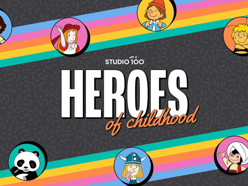 Nostalgie trifft auf Moderne: Studio 100 International lanciert Heroes of Childhood YouTube-Kanal - Foto: presseportal.de