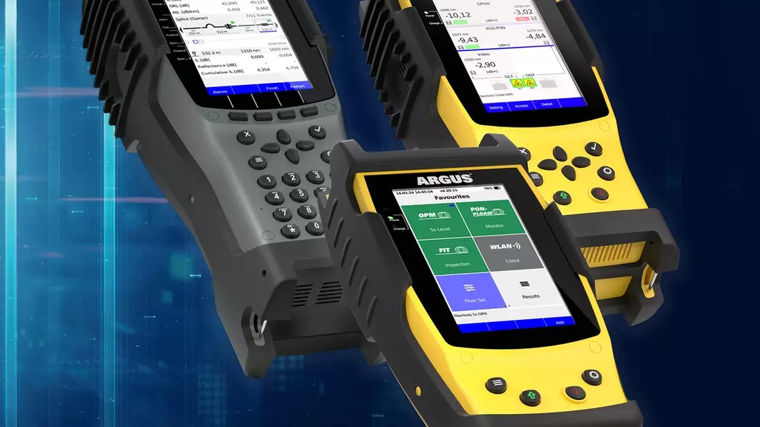 Fibertester für Installation & Wartung: intec präsentiert ARGUS® F-Serie auf der ANGA COM - Bild: presseportal.de