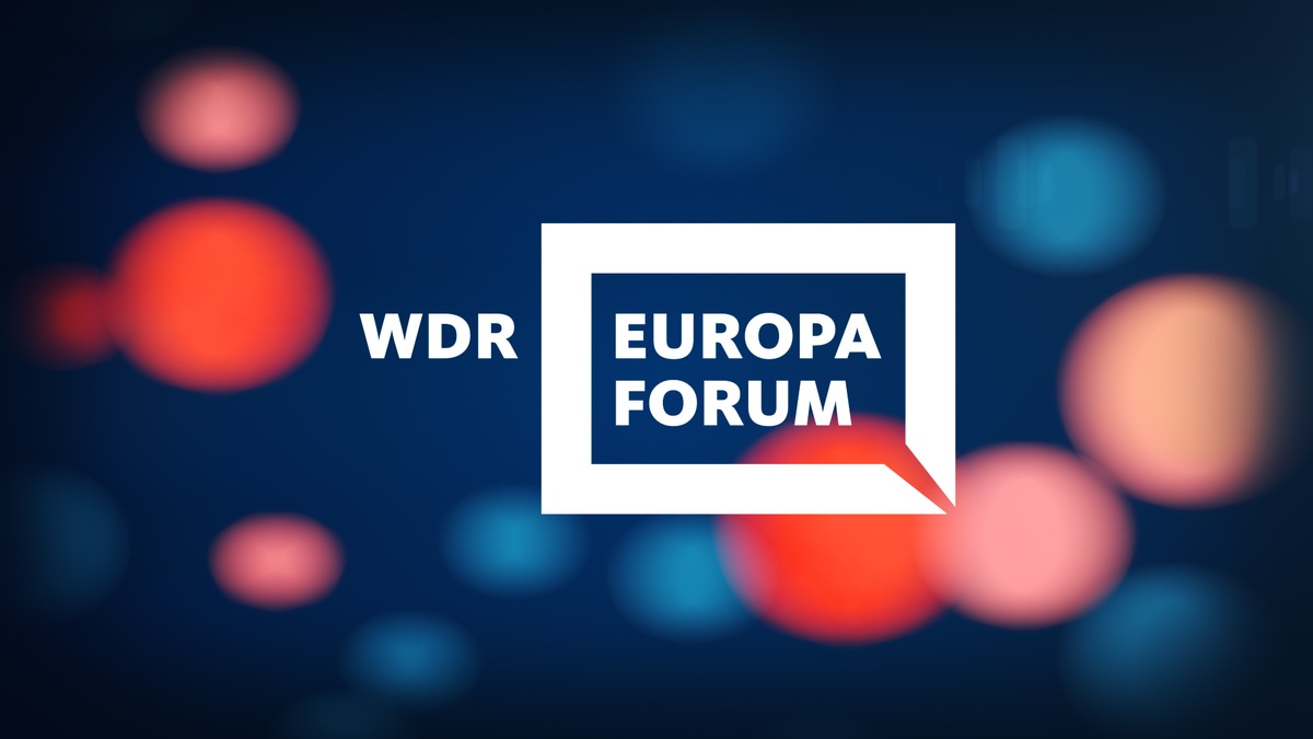 26. Internationales WDR Europaforum mit Ursula von der Leyen und Robert Habeck - Foto: presseportal.de
