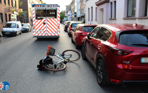 POL-OB: Dooring-Unfall: 58-Jährige nach Kollision mit Pkw-Tür verletzt - Foto: presseportal.de