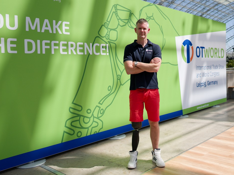 OTWorld 2024: John McFall - Vom Motorradunfall zum Weltraum / Die inspirierende Reise eines Astronauten mit körperlicher Einschränkung - Foto: presseportal.de