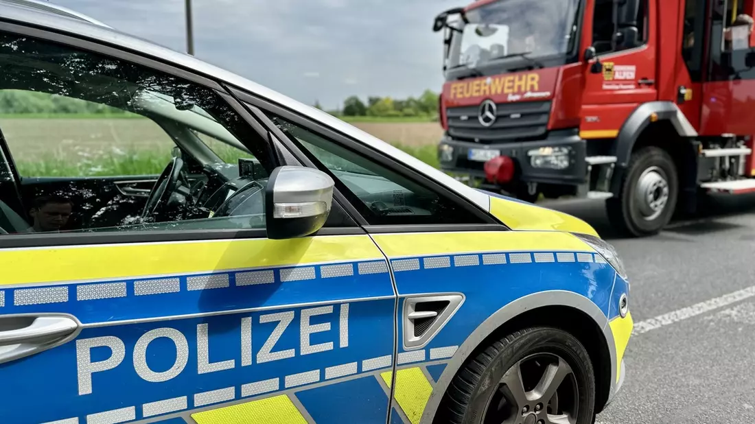 FW Alpen: Verkehrsunfall mit einer verletzten Person - Bild: presseportal.de