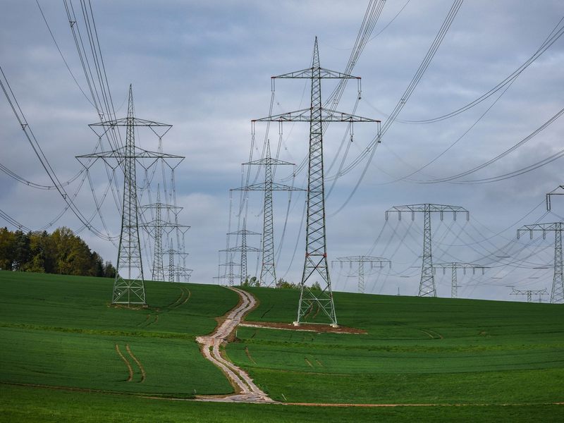 Der Bau ober- statt unterirdischer Stromtrassen soll Zeit und Geld sparen. - Foto: Jan Woitas/dpa