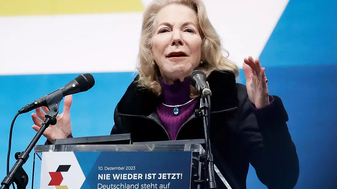 Die frühere Politikprofessorin Amy Gutmann ist seit Februar 2022 Botschafterin in Berlin. - Bild: Carsten Koall/dpa