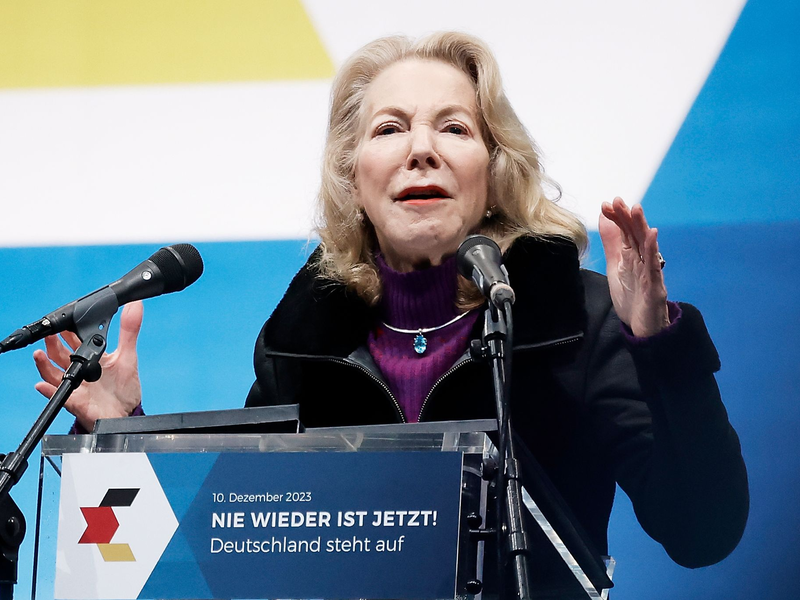 Die frühere Politikprofessorin Amy Gutmann ist seit Februar 2022 Botschafterin in Berlin. - Foto: Carsten Koall/dpa