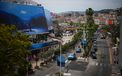 Das Zentrum der Filmfestspiele in Cannes: der Palais des Festivals an der Croisette. - Foto: Daniel Cole/AP/dpa Das Zentrum der Filmfestspiele in Cannes: der Palais des Festivals an der Croisette. - Foto: Daniel Cole/AP/dpa