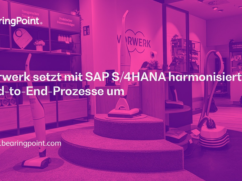 Vorwerk setzt mit SAP S/4HANA harmonisierte End-to-End-Prozesse um - Foto: presseportal.de