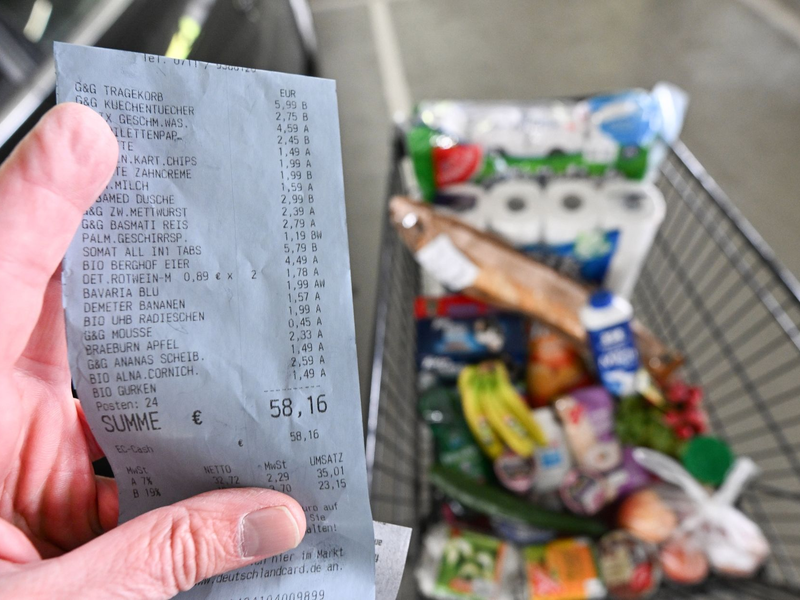  Im Mai waren Lebensmittel nach Angaben des Statistischen Bundesamtes 36,5 Prozent teurer als im Jahresdurchschnitt 2020. (Symbolbild) - Foto: Bernd Weißbrod/dpa