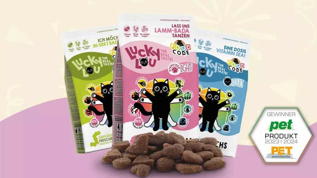 Pets Nature GmbH erhält erneut Auszeichnung Pet Produkt des Jahres für die Marke Lucky Lou - Bild: presseportal.de