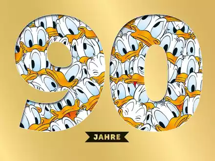 Brillante 90 Entenjahre - Egmont Ehapa Media lässt Donald Duck hochleben! - Foto: presseportal.de