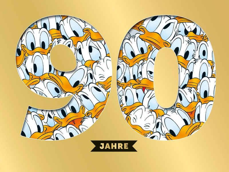 Brillante 90 Entenjahre - Egmont Ehapa Media lässt Donald Duck hochleben! - Foto: presseportal.de