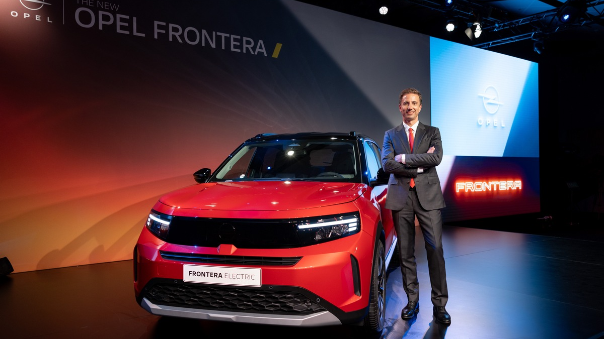 Weltpremiere des neuen Opel Frontera: Vollelektrisches Opel-SUV kommt bereits für rund 29.000 Euro - Foto: presseportal.de
