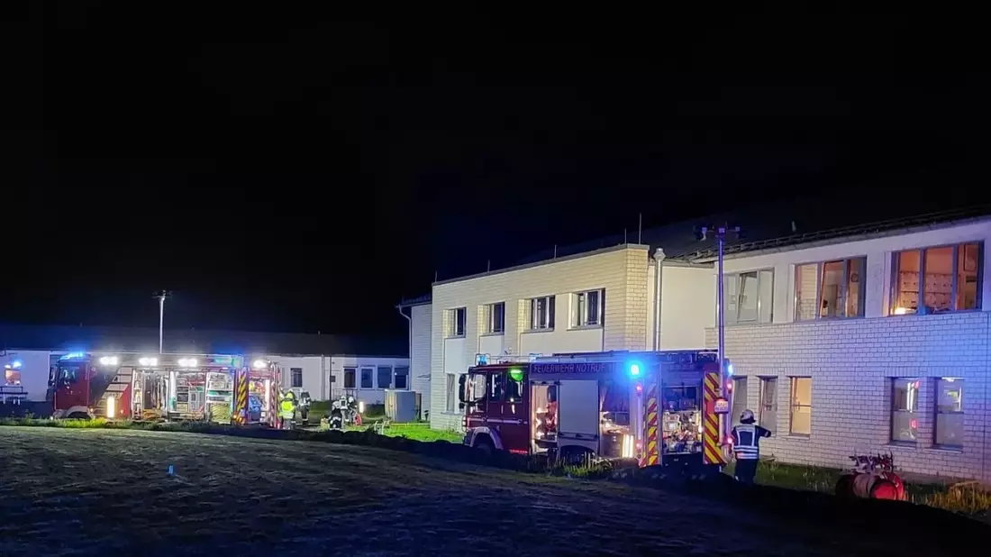 FW Marienheide: Brand auf geschlossener Station in psychiatrischer Klinik - keine Verletzten - Bild: presseportal.de