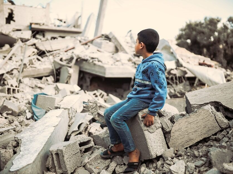 Gaza: Das Leben von Kindern schützen - jetzt / SOS-Kinderdörfer weltweit starten Petition angesichts der fortschreitenden Kämpfe - Foto: presseportal.de