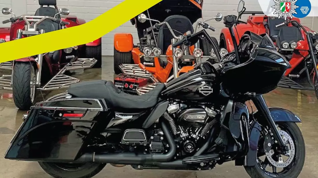 POL-VIE: Grefrath-Oedt: Unbekannte stehlen Harley-Davidson - Bild: presseportal.de