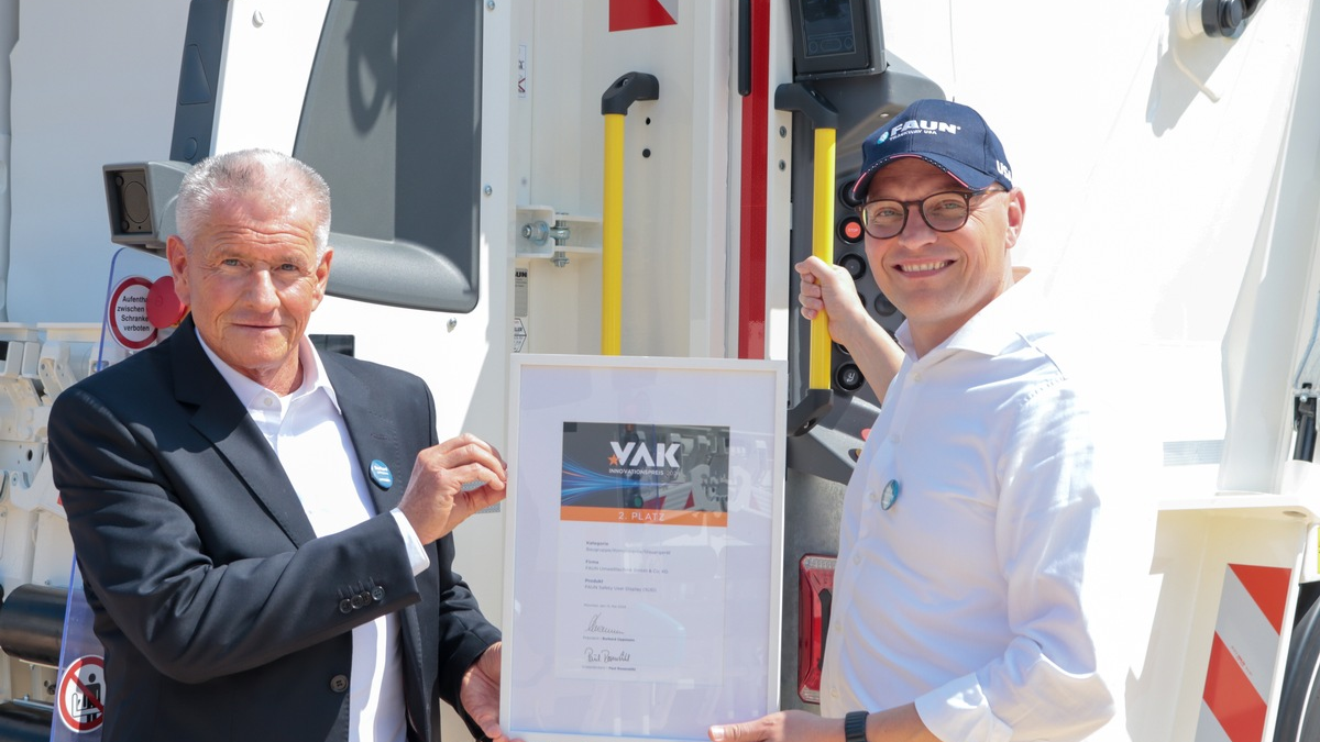 Raum für Originale: Zur IFAT 2024 zeigt FAUN das Müllfahrzeug der Zukunft und die erste serienreife autonom fahrende Kehrmaschine trombia free - Foto: presseportal.de