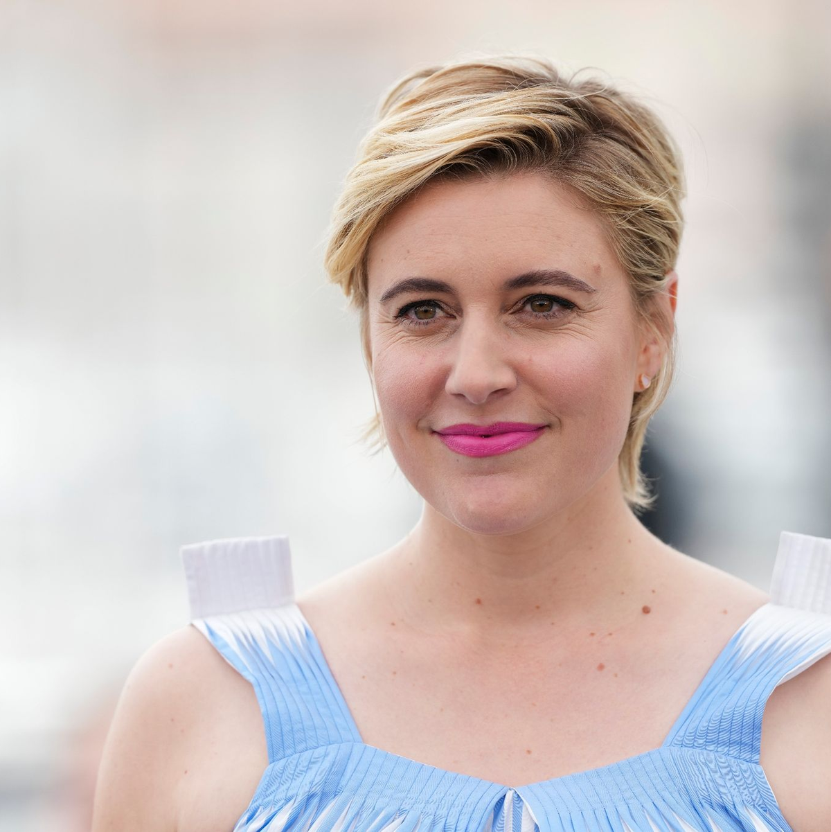 Jurypräsidentin Greta Gerwig bei den Filmfestspielen in Cannes. - Foto: Scott Garfitt/Invision/AP/dpa