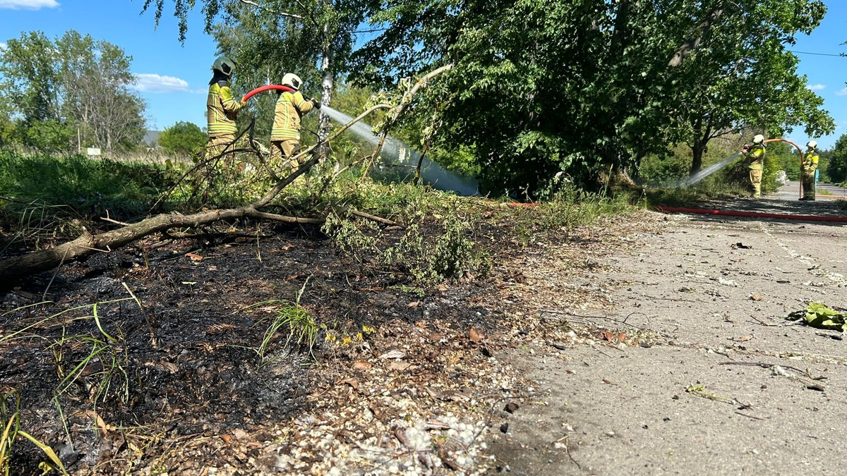 FW Dresden: Informationen zum Einsatzgeschehen der Feuerwehr Dresden am 14. Mai 2024 - Foto: presseportal.de
