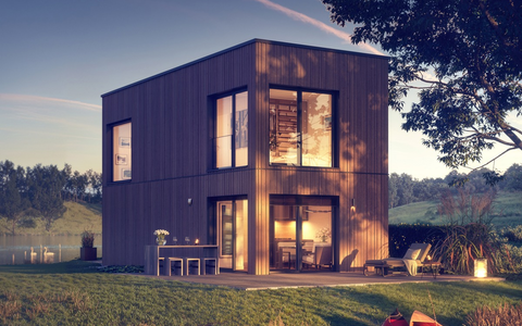 Die clevere Alternative zum Tiny House: WeberHaus präsentiert die Minihaus-Baureihe Option - Foto: presseportal.de