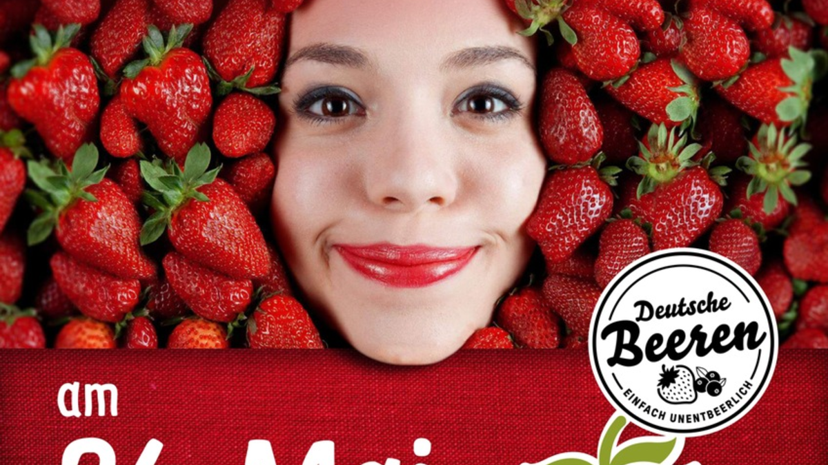 Der 1. TAG DER DEUTSCHEN ERDBEERE: Eine 