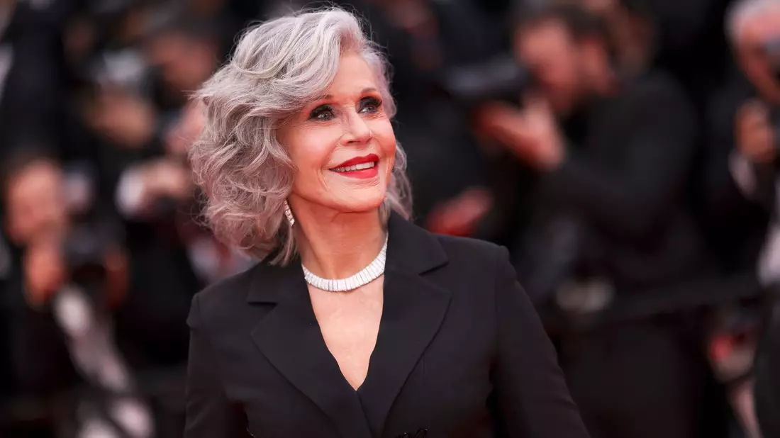 Jane Fond bei der Premiere des Films «The Second Act» beim Filmfestival in Cannes. - Bild: Vianney Le Caer/Invision/AP/dpa