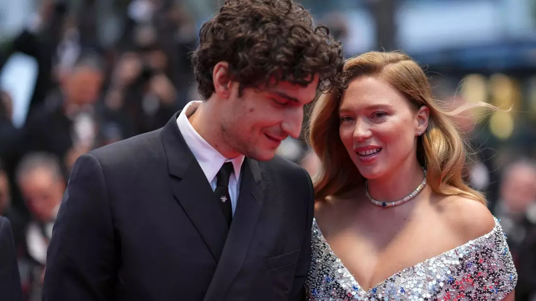 Louis Garrel und Lea Seydoux, Darsteller in «The Second Act», bei der Eröffnung des Filmfestivals von Cannes. - Bild: Scott Garfitt/Invision/AP/dpa