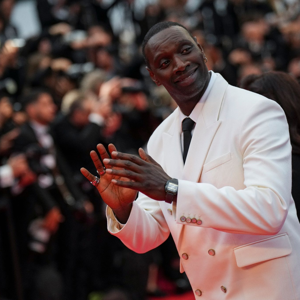 Schauspieler Omar Sy ist Mitglied der diesjährigen Cannes-Jury. - Foto: Daniel Cole/Invision/AP/dpa